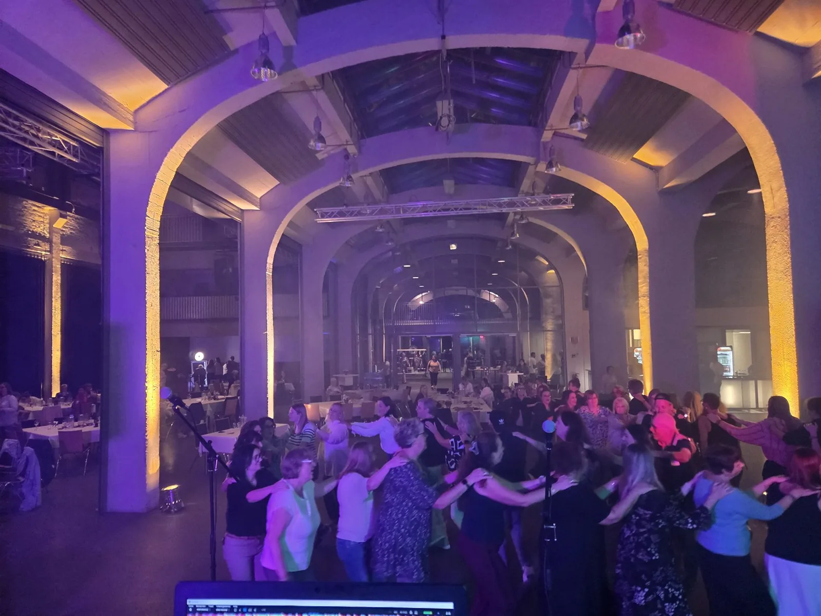 BD Productions DJ Setup und Lichttechnik auf einer Hochzeitsfeier im Münsterland