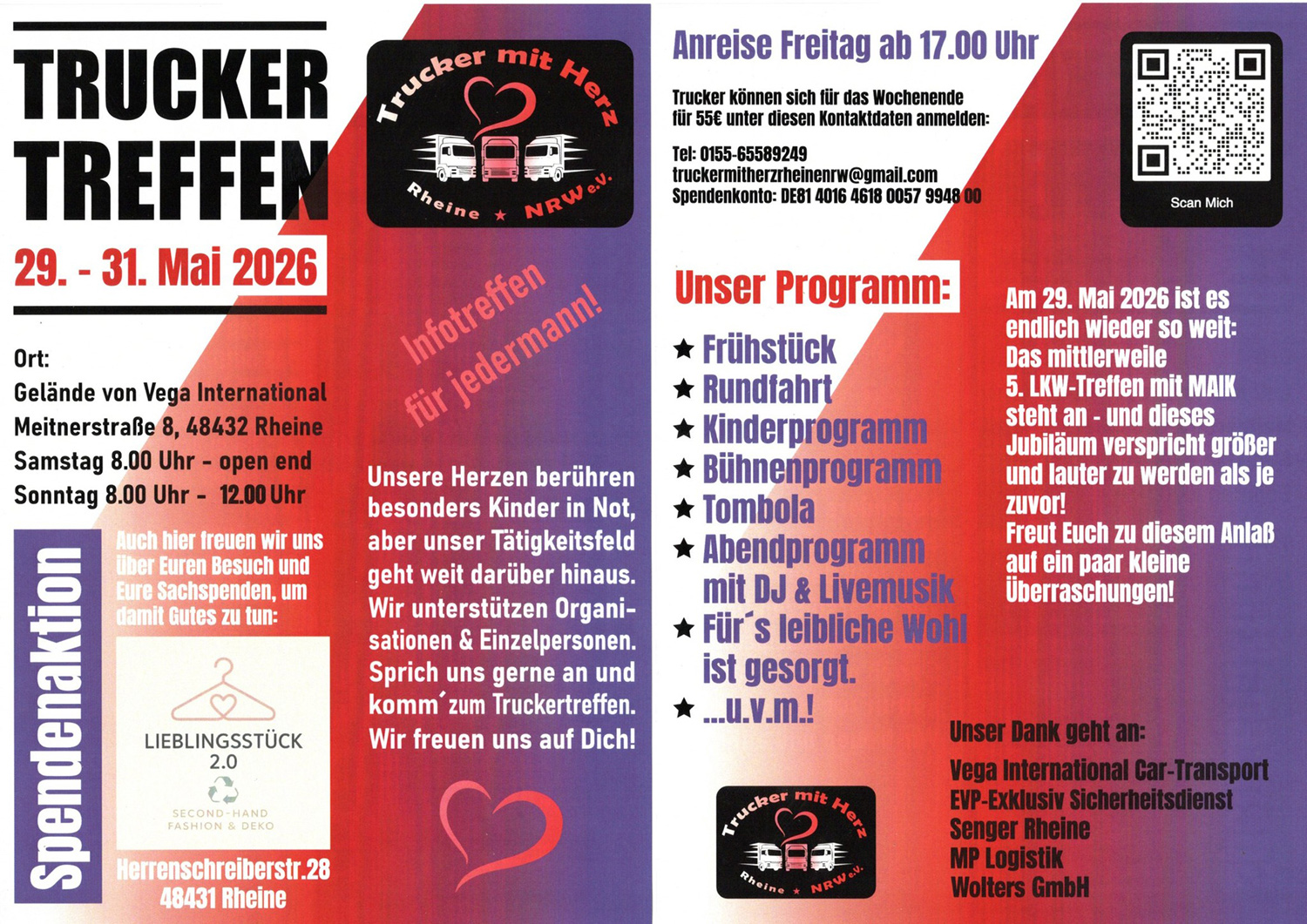 Trucker mit Herz Rheine 2026